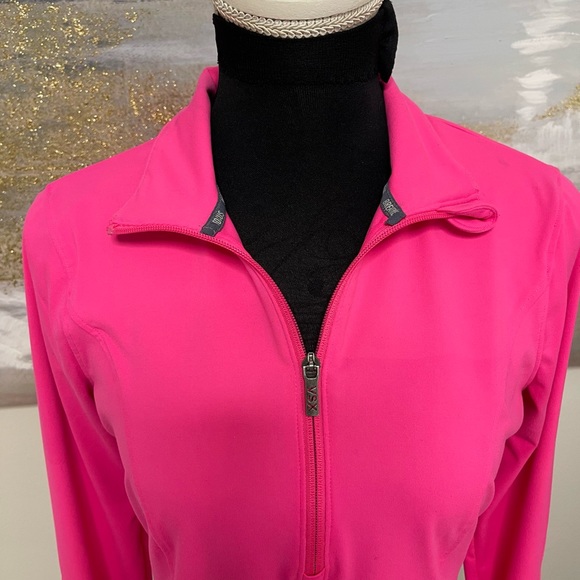 Victoria's Secret Tops - Victoria Secret VSX Sport, pink exercise top, long sleeve,Size S/P